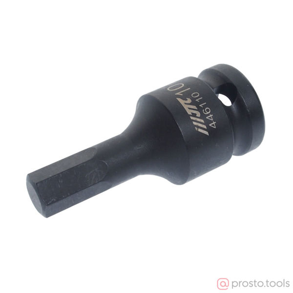 Изображение Головка ударная со вставкой HEX 1/2" H10 диаметр 25 длина 60мм //JTC