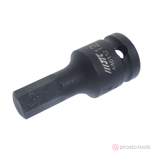 Изображение Головка ударная со вставкой HEX 1/2" H12 диаметр 25 длина 60мм //JTC