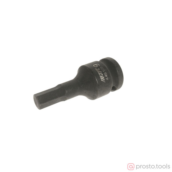 Изображение Головка ударная со вставкой HEX 1/2" H9 диаметр 25 длина 60мм //JTC