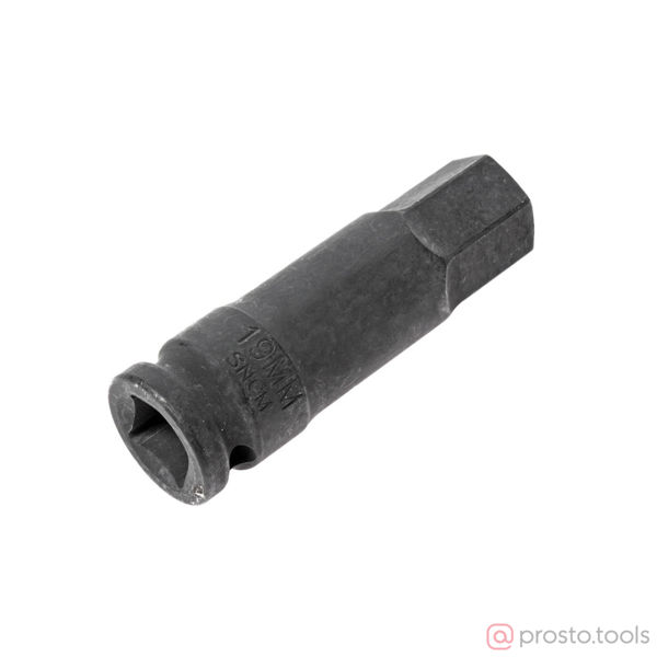 Изображение Головка ударная со вставкой HEX 1/2" H12 длина 78мм //JTC