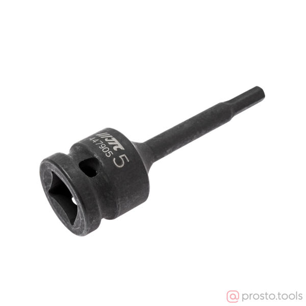 Изображение Головка ударная со вставкой HEX 1/2" H5 длина 78мм //JTC
