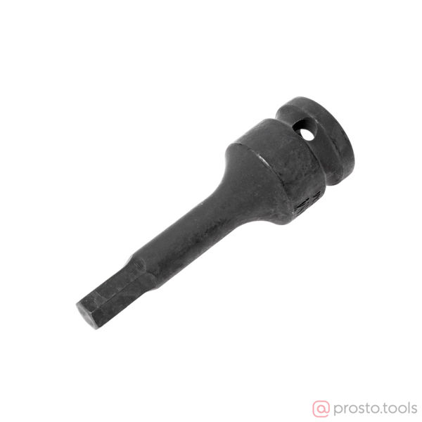 Изображение Головка ударная со вставкой HEX 1/2" H8 длина 78мм //JTC