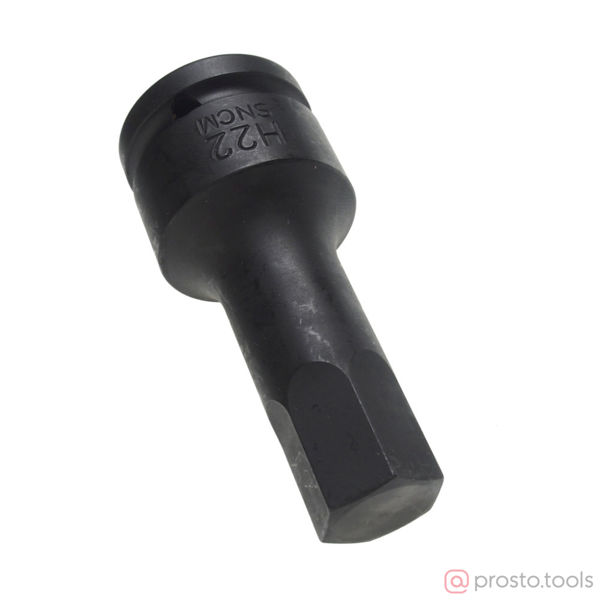 Изображение Головка ударная со вставкой HEX 3/4" H22 длина 100мм //JTC