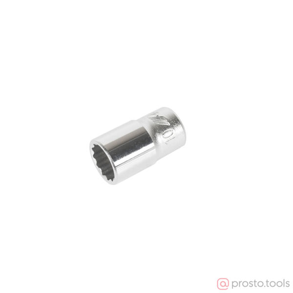 Изображение Головка торц. 1/4" 10мм 12-гранная длина 25мм //JTC