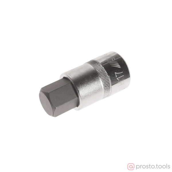 Изображение Головка со вставкой HEX 1/2" H17 длина 55мм //JTC