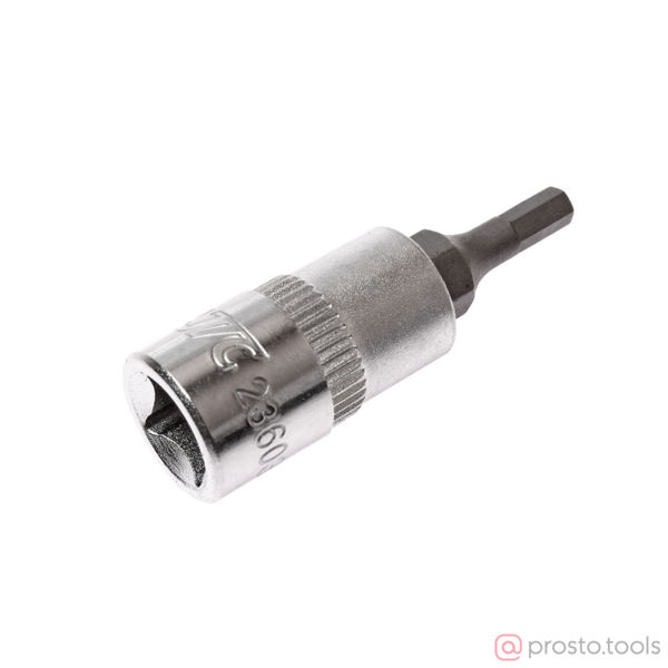 Изображение Головка со вставкой HEX 1/4" H3 длина 37мм //JTC
