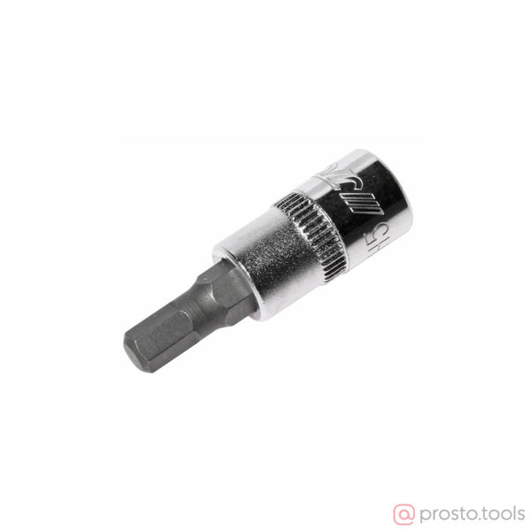 Изображение Головка со вставкой HEX 1/4" H5 длина 37мм //JTC