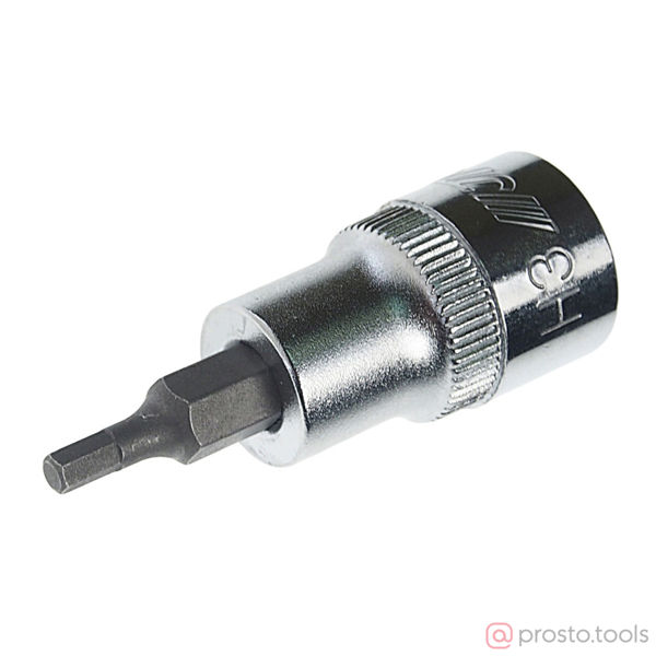 Изображение Головка со вставкой HEX 3/8" H3 длина 48мм //JTC