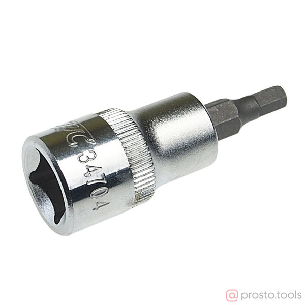 Изображение Головка со вставкой HEX 3/8" H4 длина 48мм //JTC