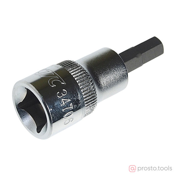 Изображение Головка со вставкой HEX 3/8" H6 длина 48мм //JTC
