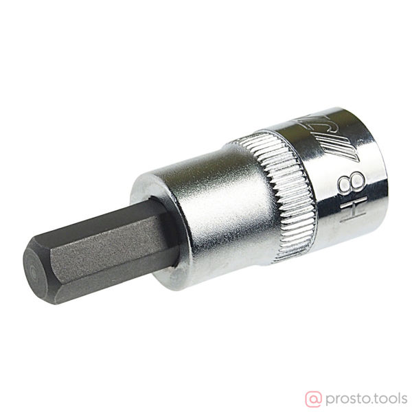 Изображение Головка со вставкой HEX 3/8" H8 длина 48мм //JTC
