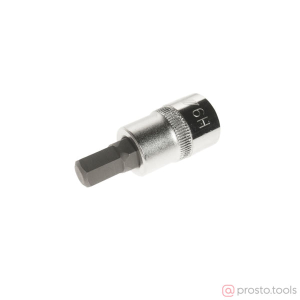 Изображение Головка со вставкой HEX 3/8" H9 длина 48мм //JTC