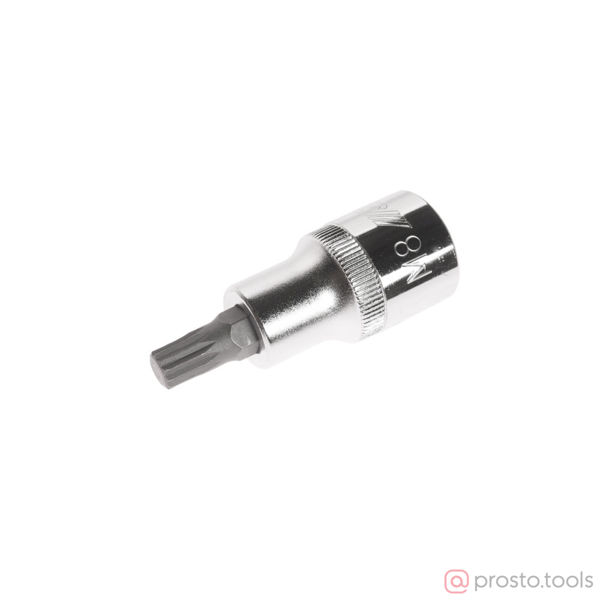 Изображение Головка со вставкой SPLINE 1/2" M8 длина 55мм //JTC