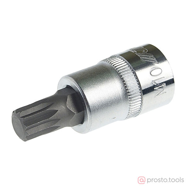 Изображение Головка со вставкой SPLINE 3/8" M10 длина 48мм //JTC
