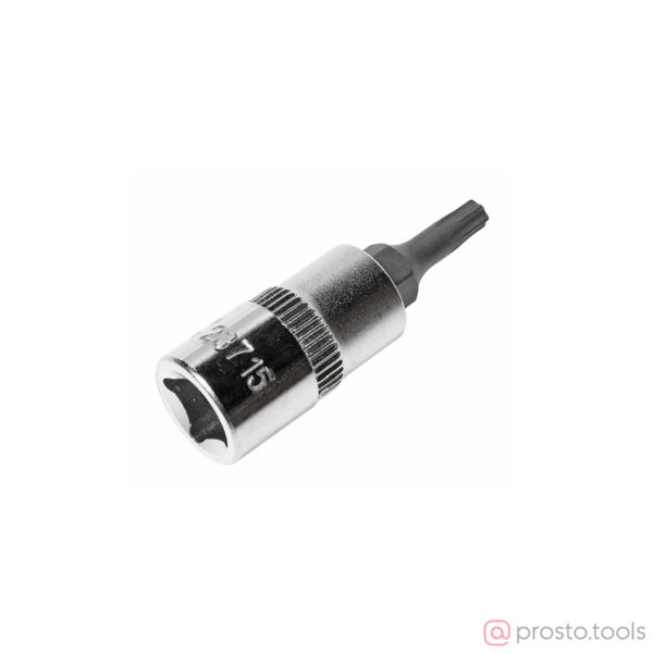 Изображение Головка со вставкой TORX 1/4" T15 длина 37мм //JTC