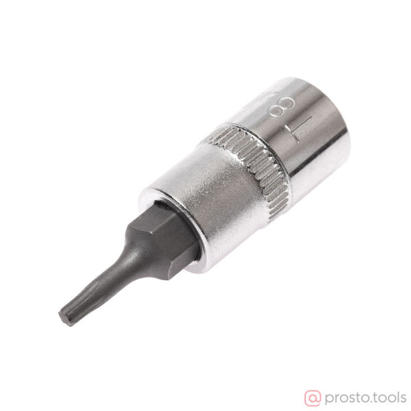 Изображение Головка со вставкой TORX 1/4" T8 длина 37мм //JTC