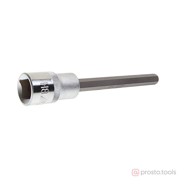Изображение Головка со вставкой HEX 1/2" H8 длина 120мм //JTC