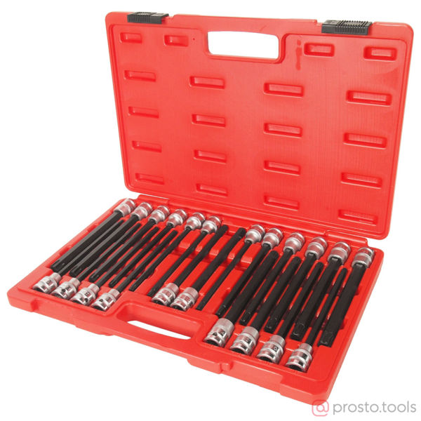 Изображение Набор головок с насадкой 1/2" (в кейсе) 22 предмета JTC /1