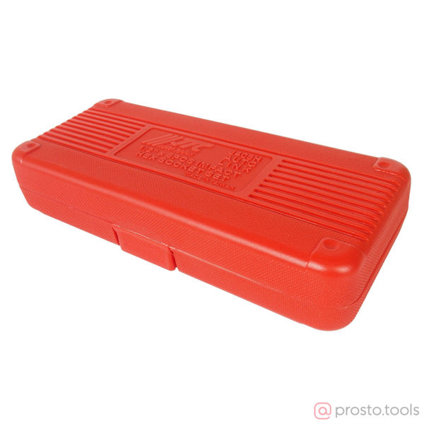 Изображение Набор головок ударных HEX 1/2" H5-19мм, длина 60мм (в кейсе) 8 предметов JTC /1