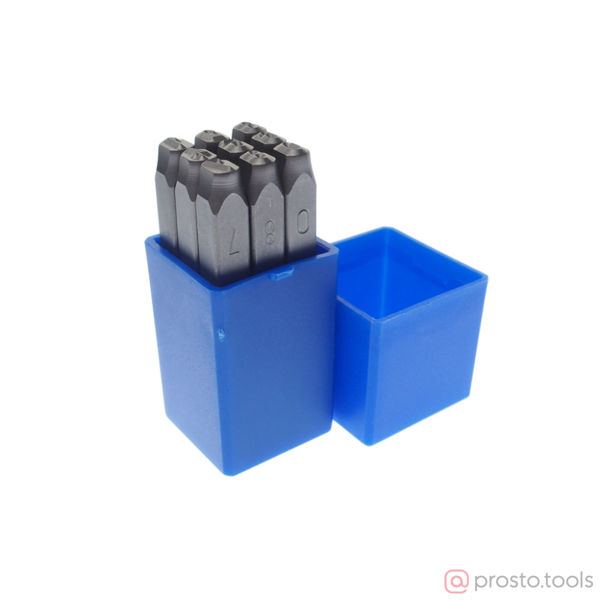 Изображение Клейма цифровые 5мм (HRC 60+-2° DIN 1451) JTC /1