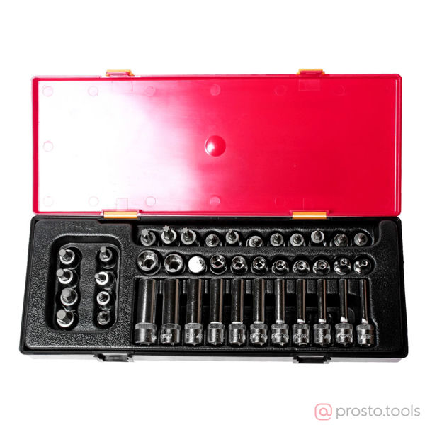 Изображение Набор головок 3/8" (в кейсе) 41 предмет JTC /1
