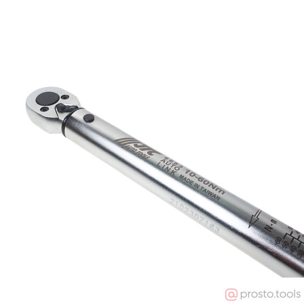 Изображение Ключ динамометрический 3/8" 10-60Нм двухсторонний, длина 370мм //JTC