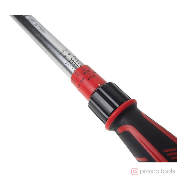 Изображение Ключ динамометрический 3/8" 20-110Нм двухсторонний, длина 430мм //JTC