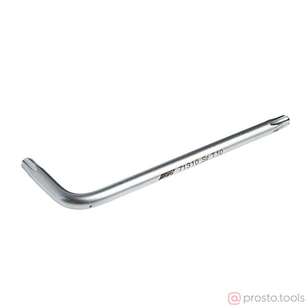 Изображение Ключ TORX Г-образный T10, длина 51мм JTC