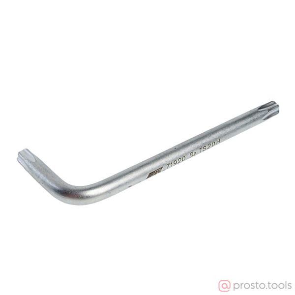 Изображение Ключ TORX Г-образный,5-гранный TS20H, длина 57мм JTC