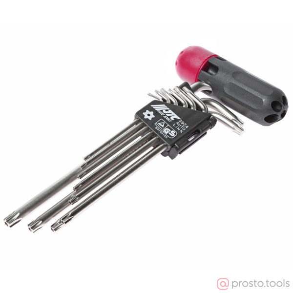 Изображение Набор ключей TORX с отверстием T10H-T50H 9пр. JTC /1/6/24