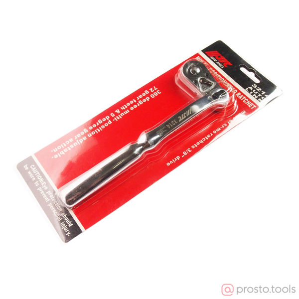 Изображение Трещотка поворотная 3/8" 72-зубцовая, 5 позиций JTC /1/100