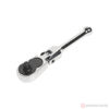 Изображение Трещотка укороченная 1/4" 45-зубцовая на шарнире с фиксацией, с металлической рукояткой, длина 124мм