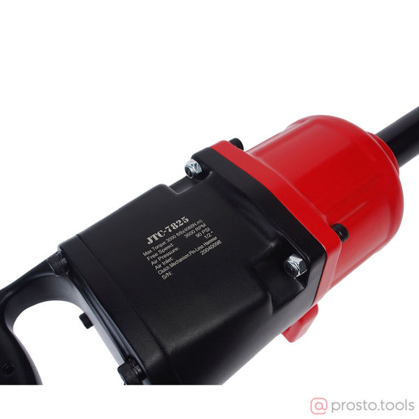 Изображение Гайковерт пневматический ударный 1" 4068Нм 90PSI 3600об/мин, длина шпинделя 228мм, 411л. //JTC