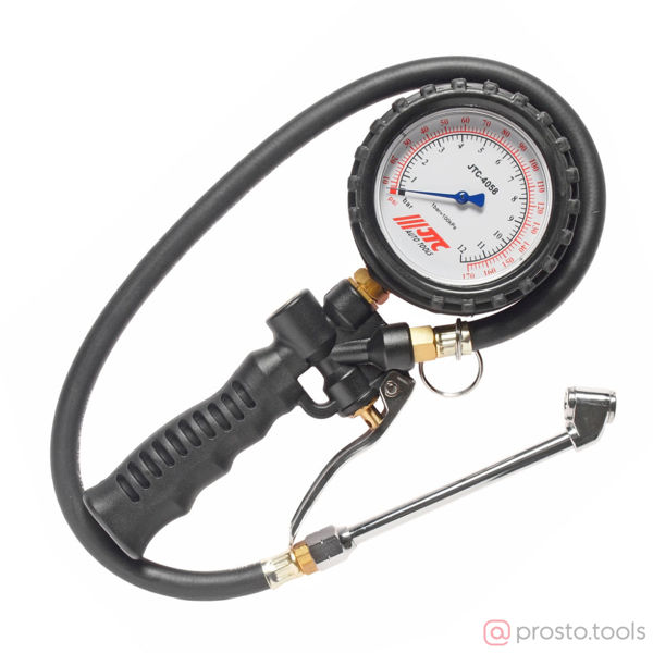 Изображение Манометр шинный многофункциональный до 170PSI (12 бар) JTC /1