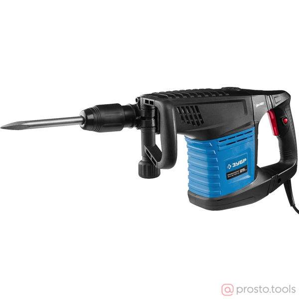 Изображение Молоток отбойный 25Дж ЗММ-25-1500 ЭВК, SDS-Max, 11кг, 900-1800 уд/мин, 1500 Вт МРД-1400 //ЗУБР