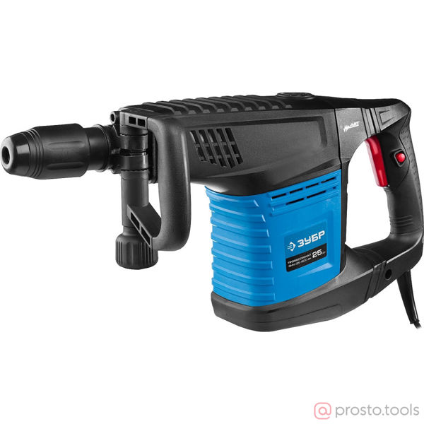 Изображение Молоток отбойный 25Дж ЗММ-25-1500 ЭВК, SDS-Max, 11кг, 900-1800 уд/мин, 1500 Вт МРД-1400 //ЗУБР
