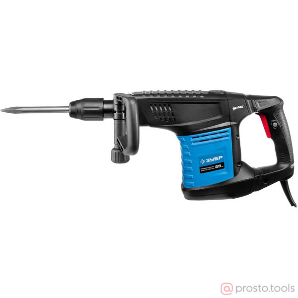 Изображение Молоток отбойный 25Дж ЗММ-25-1500 ЭВК, SDS-Max, 11кг, 900-1800 уд/мин, 1500 Вт МРД-1400 //ЗУБР