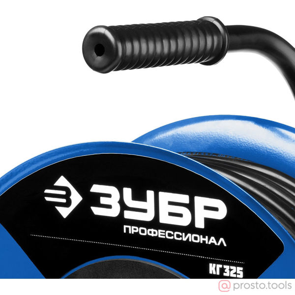 Изображение Удлинитель эл. на катушке 50м 4 гнезда КГ 3х2,5 4000 Вт //ЗУБР