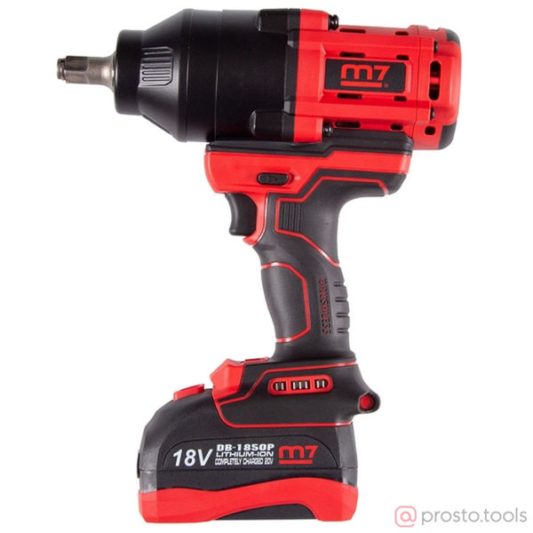 Изображение Гайковерт акк. ударный 1/2" 1700Нм DW-402A 18В 2*5Ач Li-Ion кейс //MIGHTY SEVEN