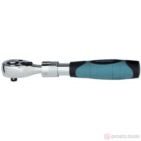 Изображение Трещотка 3/8" 215-315 мм телескопичсеская 2-х комп. рукоятка Gross