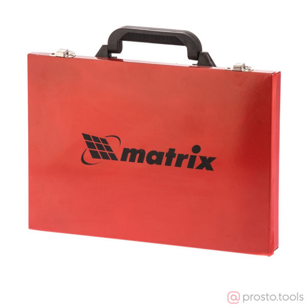 Изображение Набор сверл по металлу 1-10 мм 170шт. HSS в мет. кейсе //MATRIX