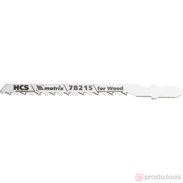Изображение Пилка для э/лобзика T244D (3 шт) MATRIX Professional
