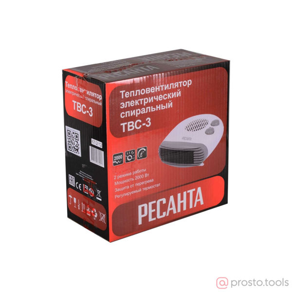 Изображение Тепловентилятор ТВС-3 //РЕСАНТА