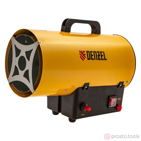 Изображение Пушка тепловая газовая 15 кВт GHG-15, 500 м3/ч, пропан-бутан //DENZEL