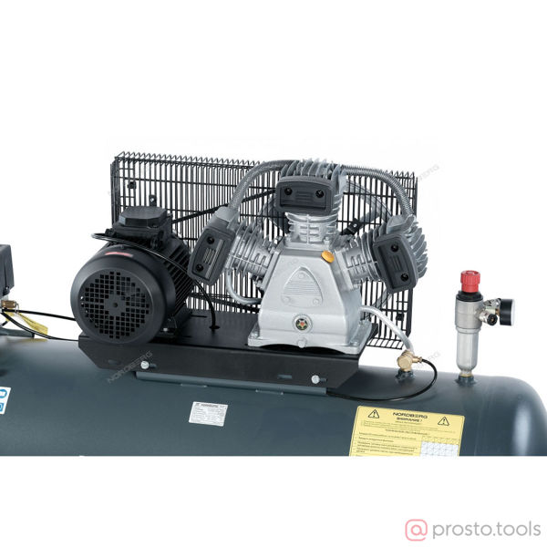 Изображение Компрессор ременной NCP200/580 380В, ресив. 200л, 580л/мин //NORDBERG