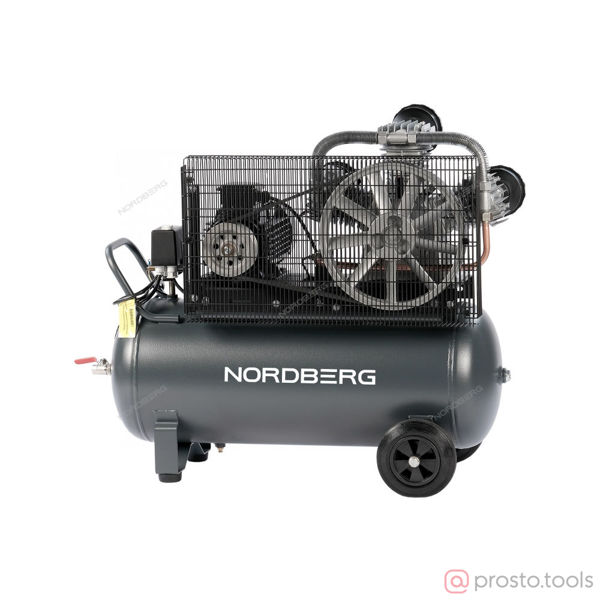 Изображение Компрессор ременной NCP100/950 380В, ресив. 100л, 950л/мин //NORDBERG