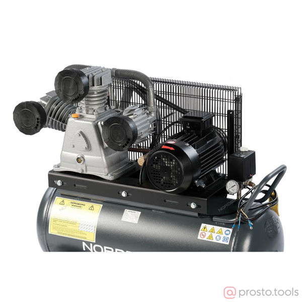Изображение Компрессор ременной NCP100/950 380В, ресив. 100л, 950л/мин //NORDBERG