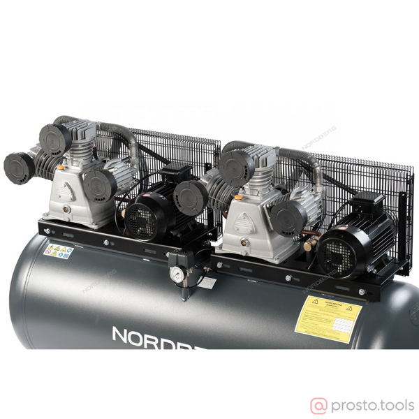 Изображение Компрессор ременной NCP500/1900 380В, ресив. 500л, 1900л/мин //NORDBERG
