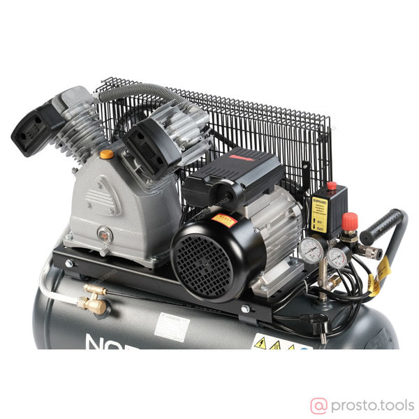 Изображение Компрессор ременной NCP50/420A 220В, ресив. 50л, 420л/мин //NORDBERG