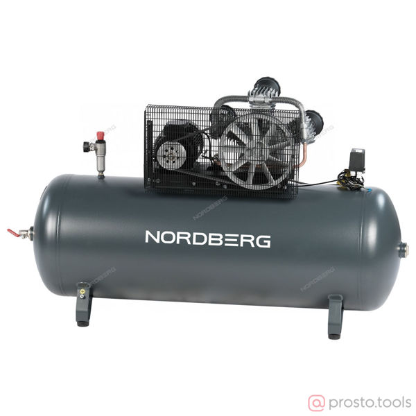 Изображение Компрессор ременной NCP500/950 380В, ресив. 500л, 950л/мин //NORDBERG